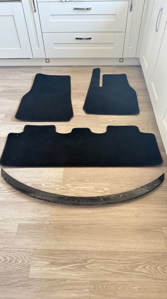 Tesla Model Y Matts  &  Boot Spolier 