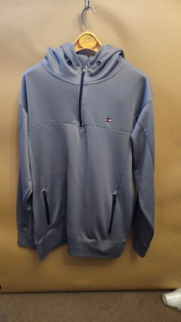 Tommy Hilfiger Grey Hoodie and Joggers Set - As Good As New