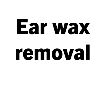 Earwax removal - home visit available