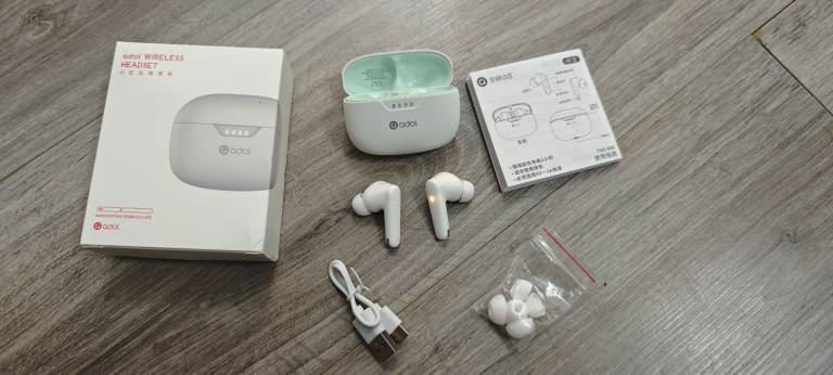 Asus Adol True Wireless Bluetooth Earbuds White 