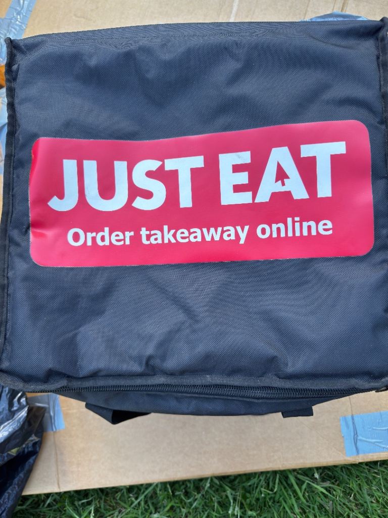 Just Eat Insulated Delivery Bag – Good Condition