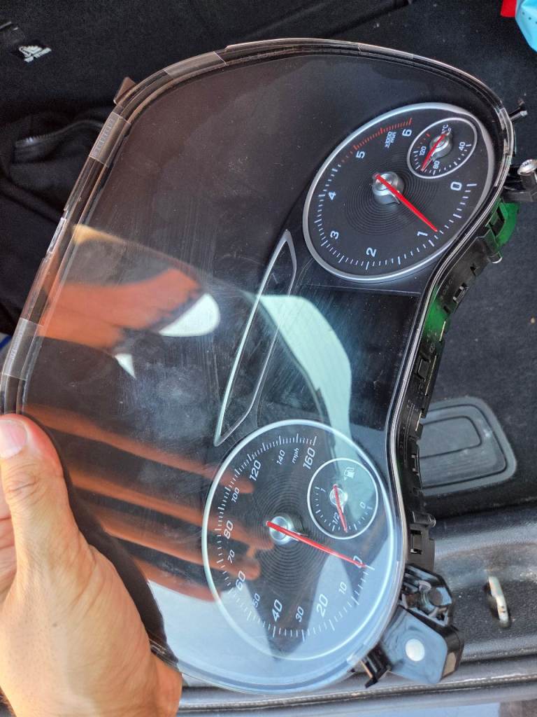Mercedes speed meter 