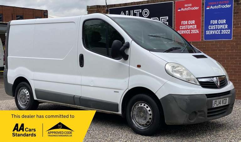 2014 Vauxhall Vivaro 2.0 2900 CDTi FWD L1 4dr PANEL VAN Diesel Manual