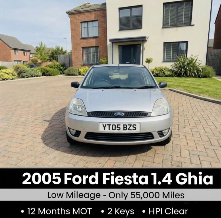 Ford, FIESTA, Hatchback, 2005, Manual, 1596 (cc), 5 doors