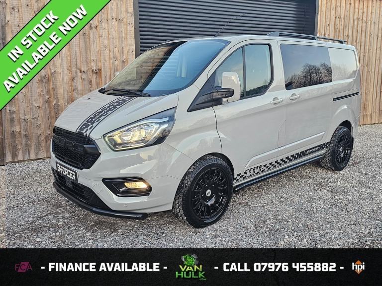 2018 (68) FORD TRANSIT CUSTOM CREW CAB *ENFORCER*TREND*AIR CON*WET BELT REPLACED