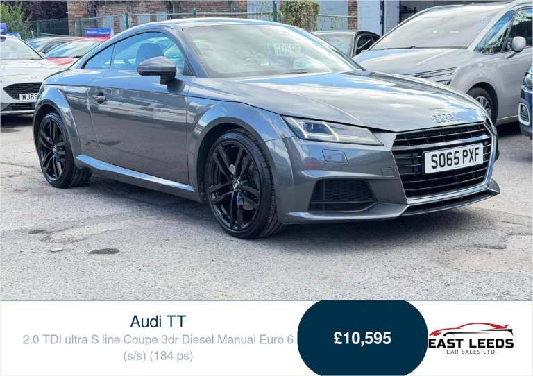 2016 Audi TT 2.0 TDI ultra S line Coupe 3dr Diesel Manual Euro 6 (s/s) (184 ps) Coupe Diesel Manual