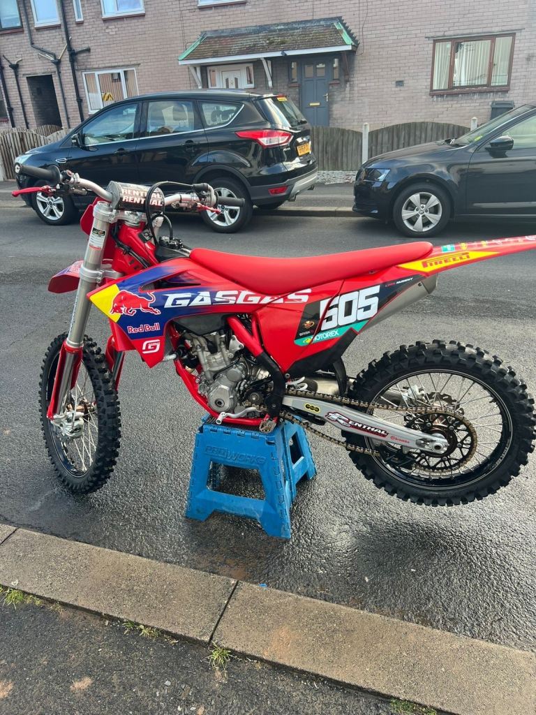 Gas gas motorbike 