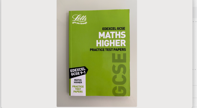 Grade 9-1 GCSE Maths Higher Edexcel Practice Test Papers by Letts Gcse