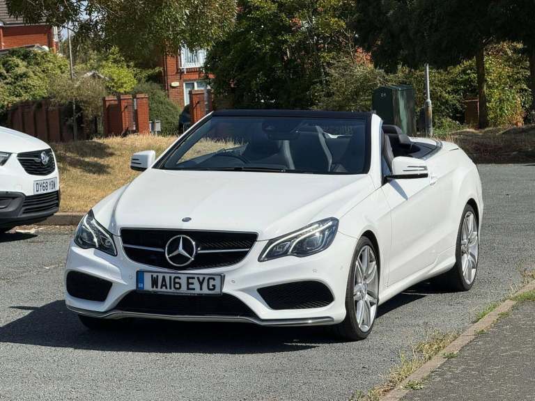 2016 Mercedes-Benz E Class 2.1 E220d AMG Line Edition Cabriolet G-Tronic+ Euro 6 (s/s) 2dr CONVER...