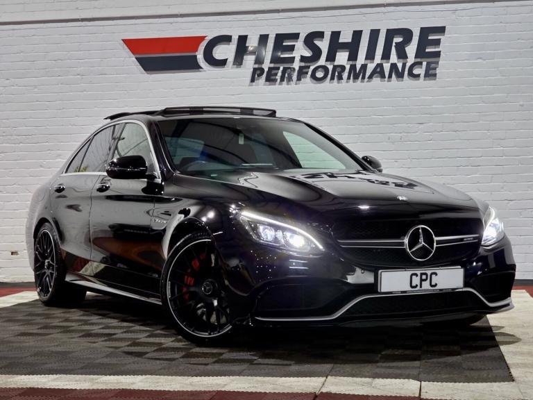 2016 16 MERCEDES-BENZ C63 AMG S 59K FSH PANROOF BURMESTER 510BHP 19S ELEC SEATS