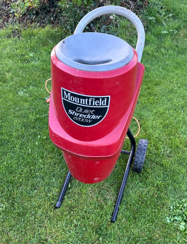 Mountfield 2200 Quiet electric chipper shredder garden power tool mulcher lawnmower mower trimmer 