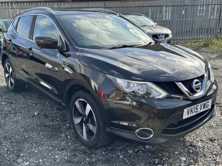 NISSAN QASHQAI 1.6 dCi n-tec+ Black Manual Diesel 2015