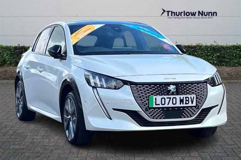 2021 Peugeot E-208 50kWh GT Hatchback 5dr Electric Auto (136 ps) Hatchback Electric Automatic