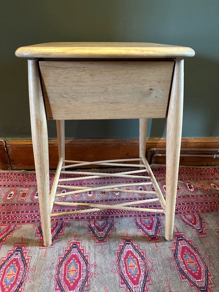 Ercol for John Lewis bedside / side table 