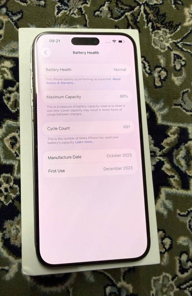 Apple iPhone 15 Pro Max 256 Gb Unlocked Very Good Original Condition 👌 