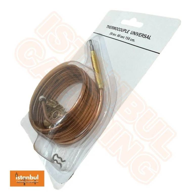 Thermocouple Universal 150cm - Long - for Archway Doner Kebab Machine Burner 