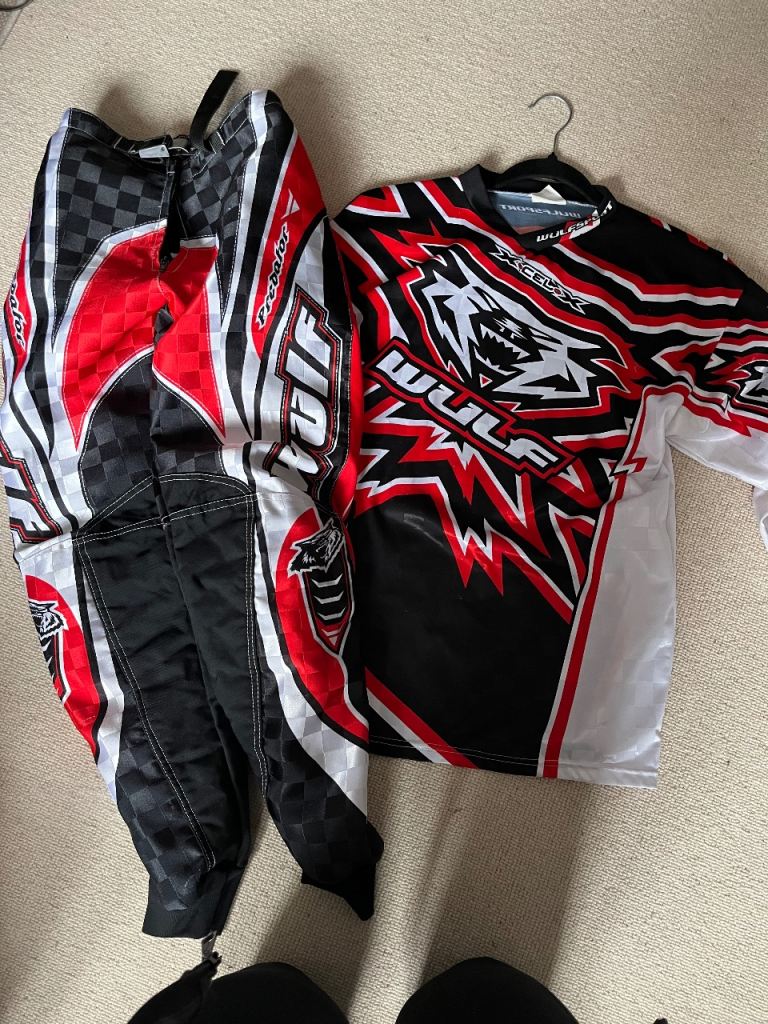 Kids MotoCross suit approx age 12