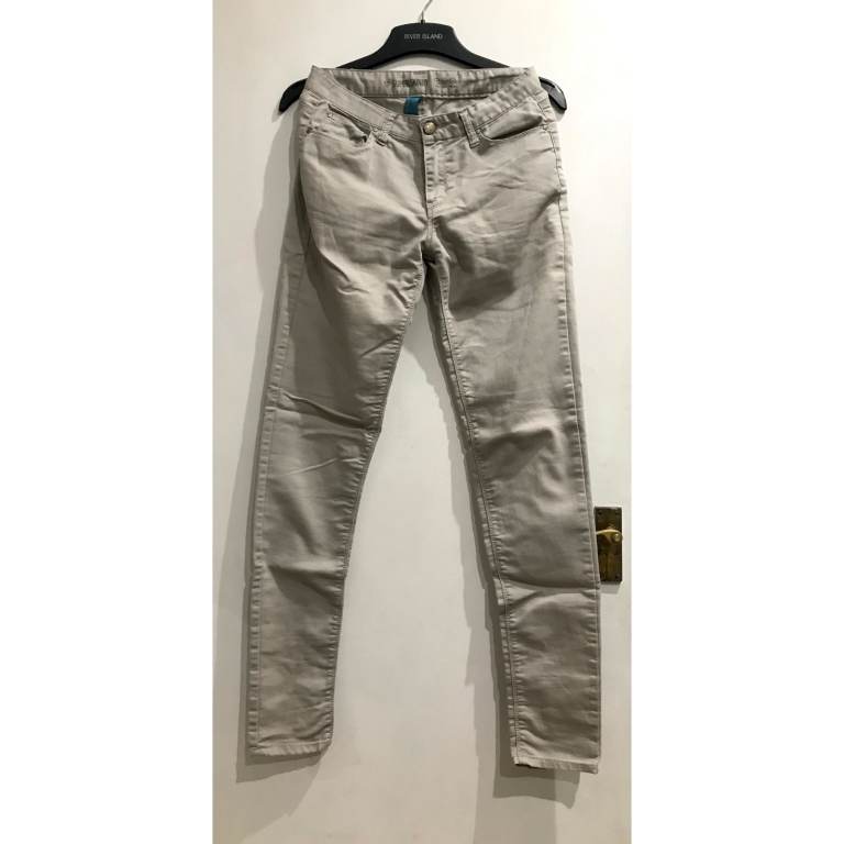 image for Beige Trousers | Size 8 | Primark | Superskinny