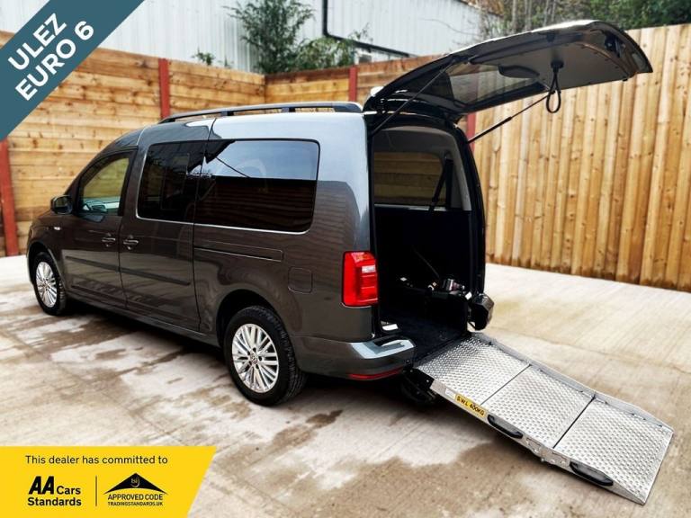 2019 Volkswagen Caddy Maxi Life 5 Seat Wheelchair Accessible Disabled Access Vehicle WAV MPV Dies...