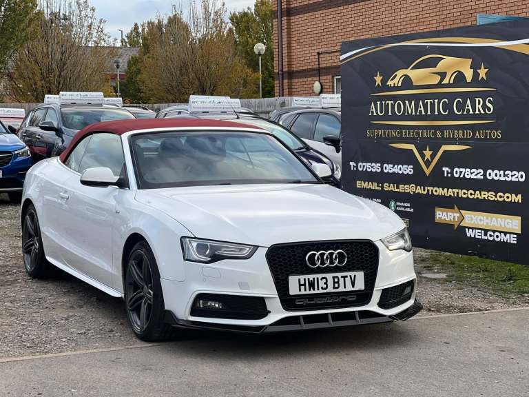 2013 Audi A5 3.0 TDI 245 Quattro S Line Special Ed 2dr S Tronic CONVERTIBLE Diesel Automatic