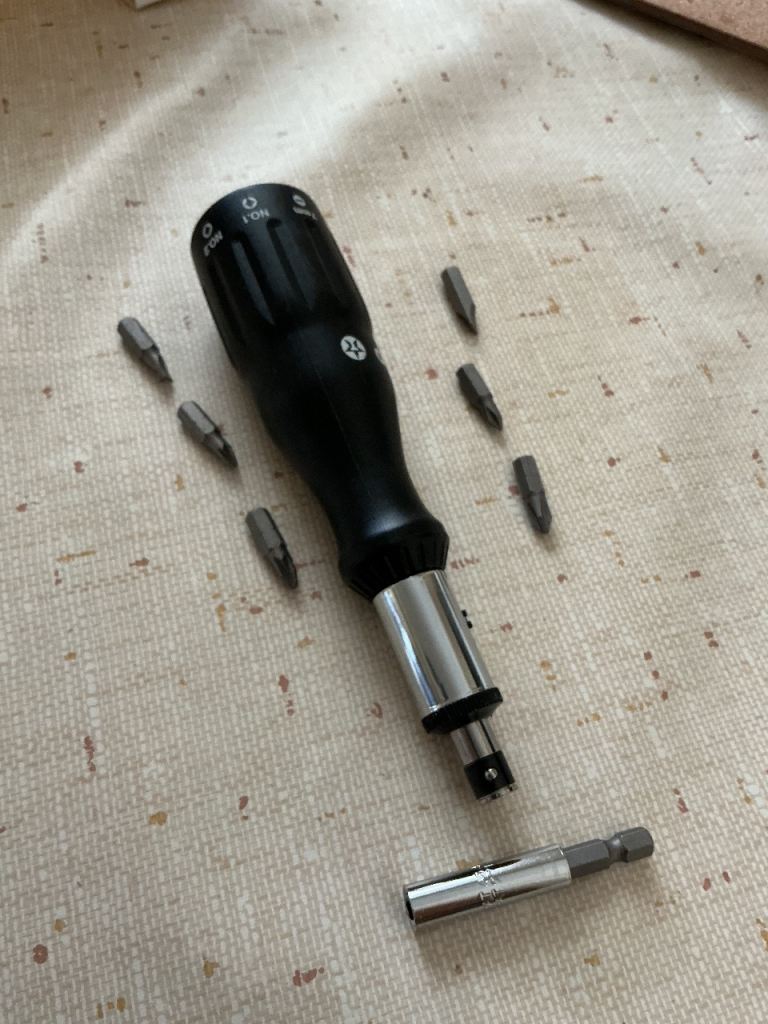 Multi blade Screwdriver.