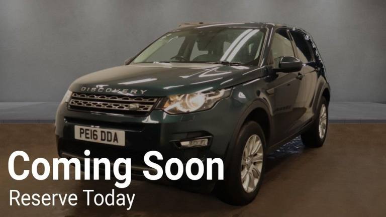 2016 Land Rover Discovery Sport 2.0 TD4 SE Tech SUV 5dr Diesel Auto 4WD Euro 6 (s/s) (180 ps) EST...