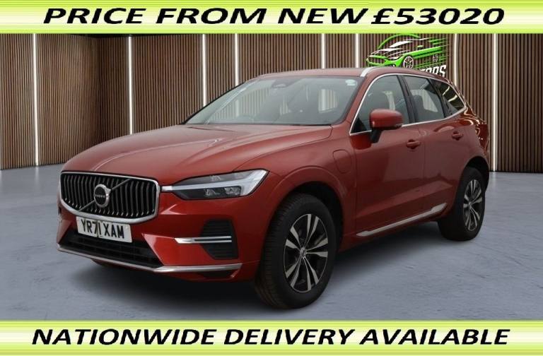 2021 71 VOLVO XC60 2.0H T6 RECHARGE 11.6KWH INSCRIPTION EXPRESSION SUV 5DR PETRO