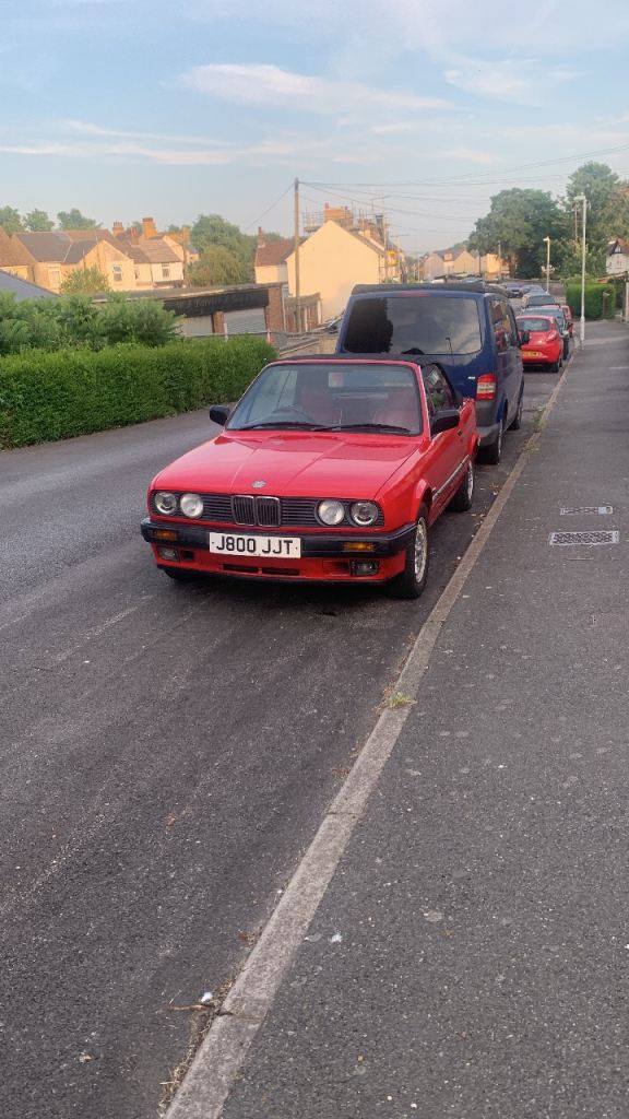BMW E30 convertible 318 auto
