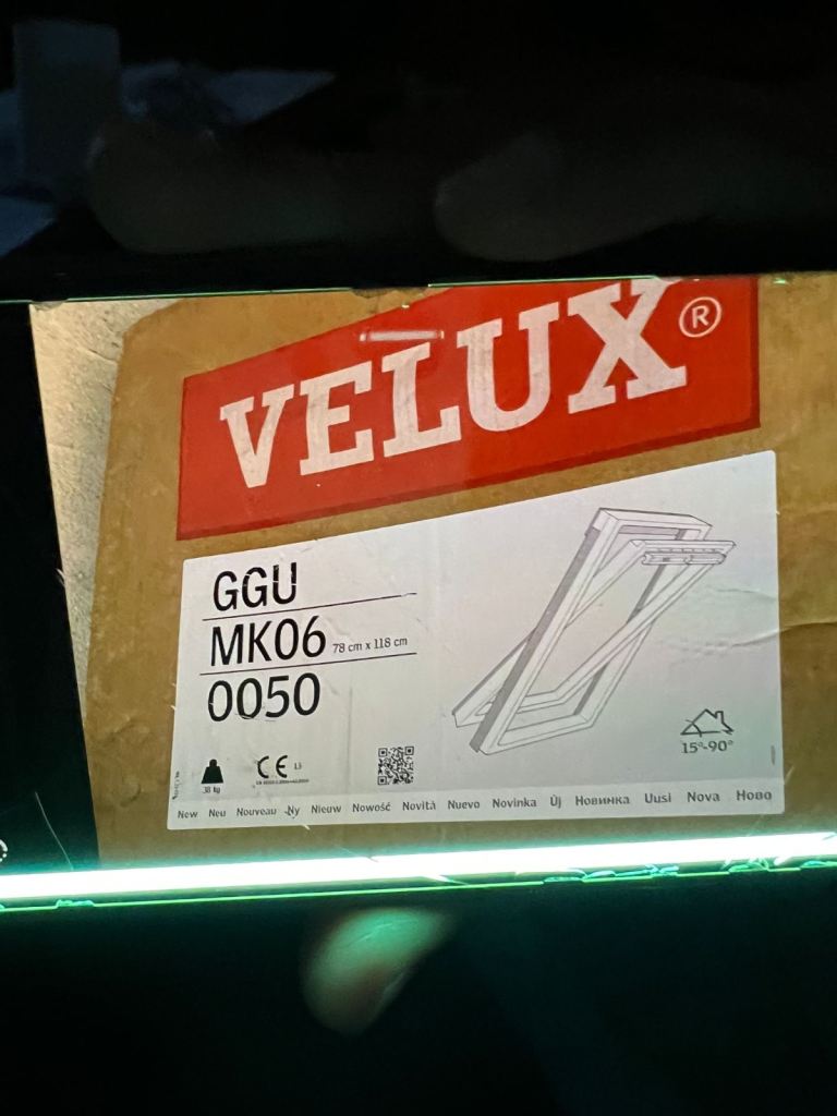 Velux GGU MK06 0050 780x1180 Roof Window x 2