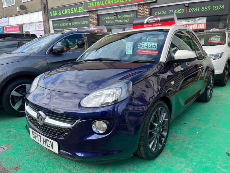 2017 Vauxhall Adam 1.2i JAM Hatchback 3dr Petrol Manual Euro 6 (70 ps) Petrol