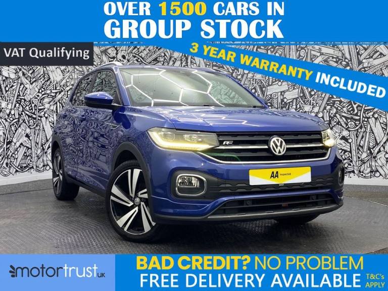 2020 Volkswagen T-Cross 1.0 TSI R-Line SUV 5dr Petrol Manual Euro 6 (s/s) (115 ps) HATCHBACK Petr...