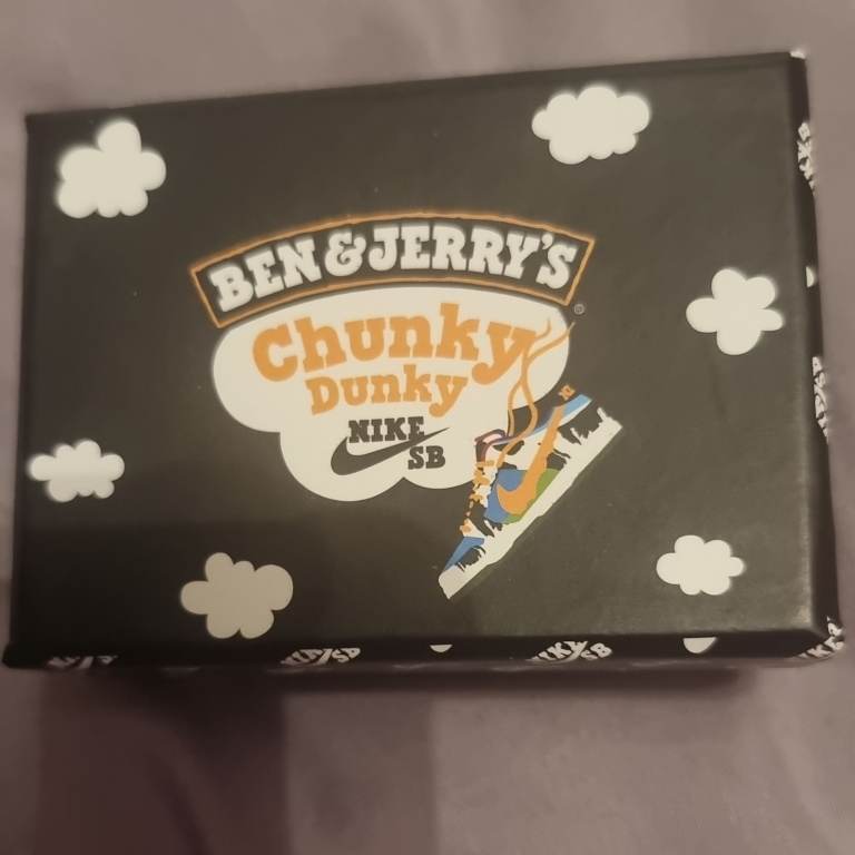 Brand New Nike SB Dunk Chunky Dunky Keychain - Ben & Jerry's Edition