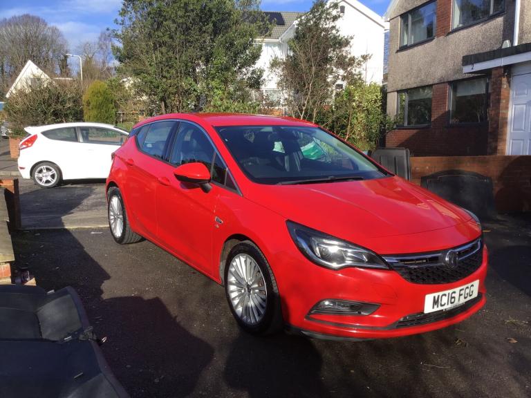 2016 Vauxhall Astra 1.4T 16V 150 Elite Nav 5dr HATCHBACK Petrol Manual