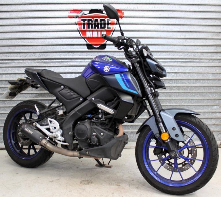 2025 75 YAMAHA MT 125 ABS MT125 NEW SHAPE TFT SCREEN TRADE SALE MOT BLACK 6K