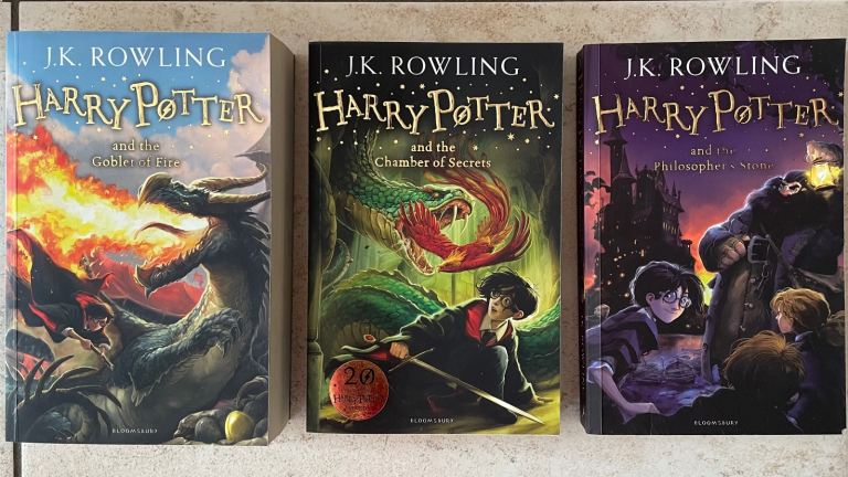 Harry Potter Books x 3 Paper Back