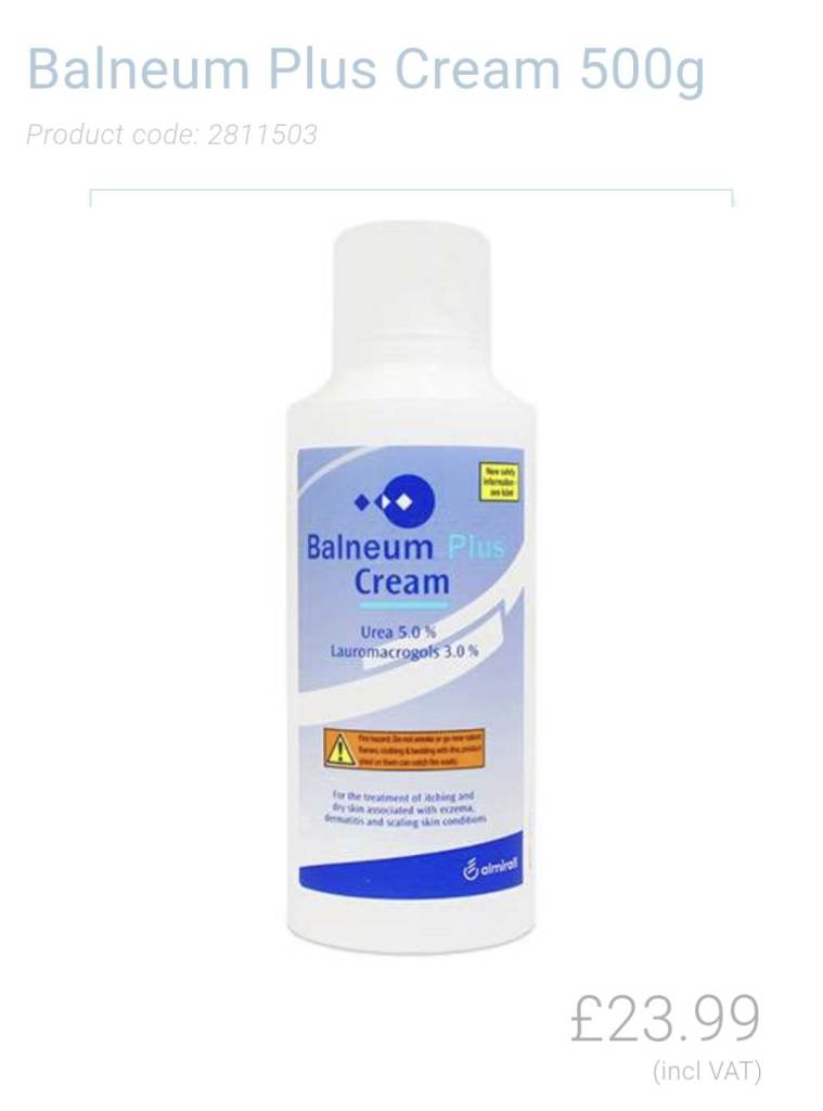 Balneum Plus cream urea 5% expired but still can use