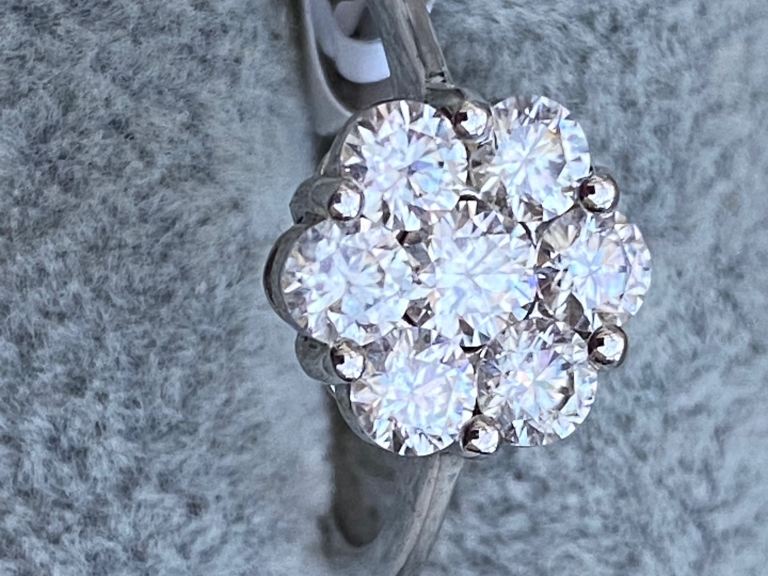 New Moissanite ring