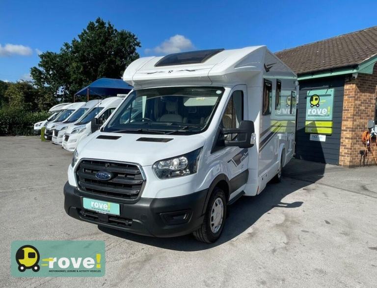 Rimor Evo 77 plus 5 berth 4 belt rear lounge, 2x drop down beds motorhome