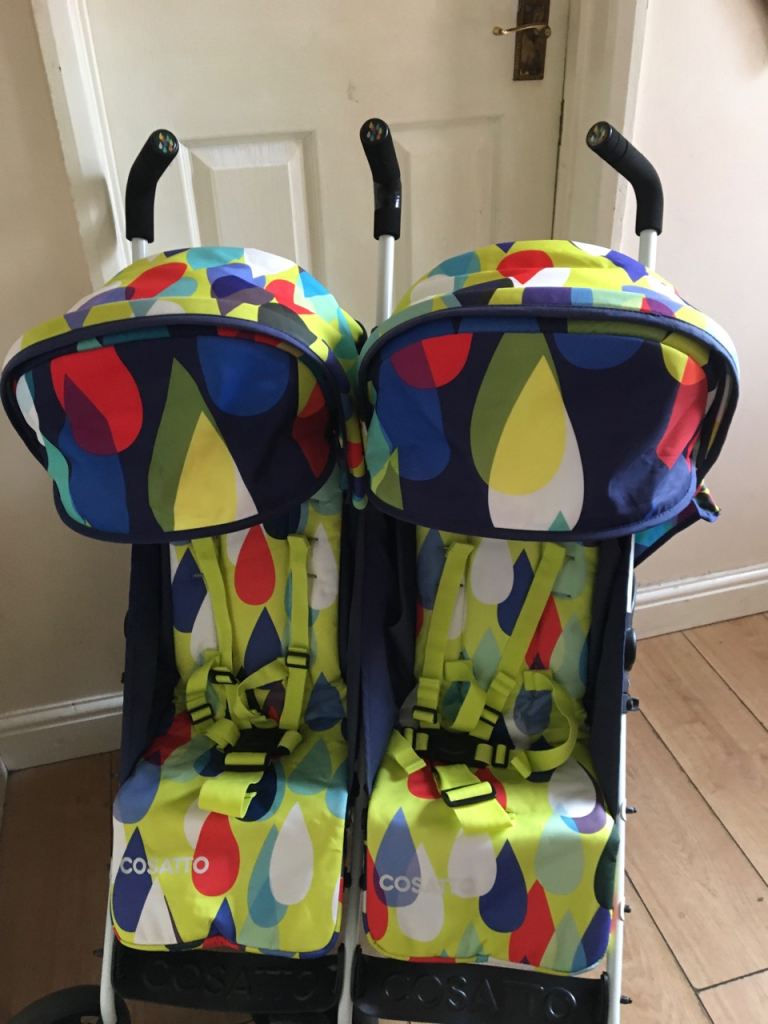 Cosatto to & fro double stroller 