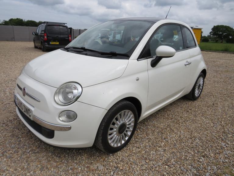 2010 Fiat 500 1.2 LOUNGE 3 DOOR HATCHBACK Petrol Manual