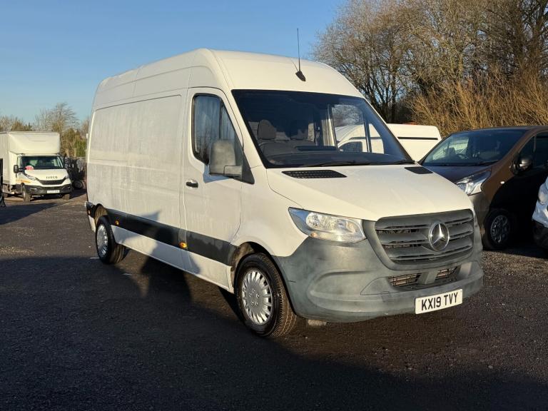 2019 Mercedes-Benz Sprinter 3.5t H1 Van, Euro 6  PANEL VAN Diesel Manual