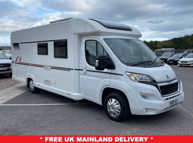 2019 Peugeot BOXER 335 TL BLUEHDI ADVANCE 76-4 2.0 BLUE HDI 335 4 BERTH  MOTORHOME DIESEL Manual