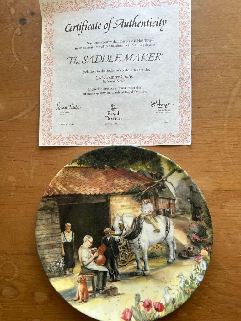 Royal Doulton The Saddle-maker, The Drystone Waller, The Lacemaker