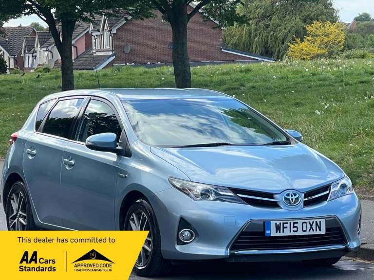 2015 Toyota Auris 1.8 VVTi Hybrid Icon+ 5dr CVT Auto HATCHBACK PETROL/ELECTRIC Automatic
