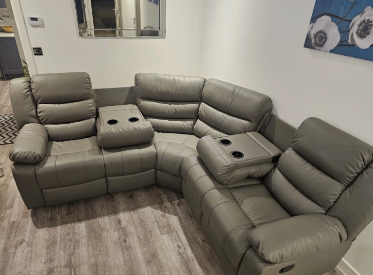 🤩 Premium | Roma | Leather | Recliner Sofa | Free Delivery