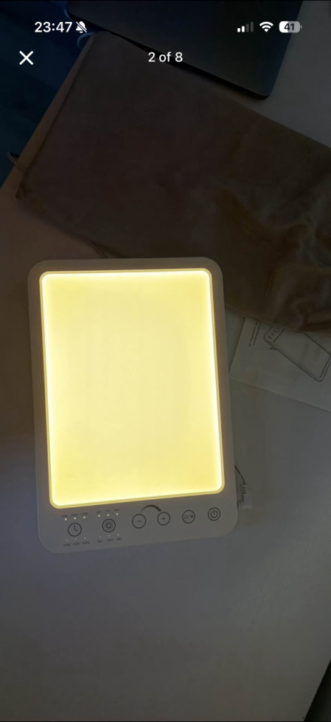Therapy Lamp / Mood Regulation Lamp / Seasonal Affective Disorder Lamp