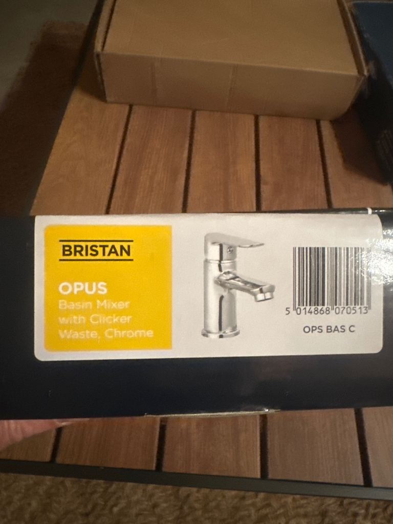 Bristan Opus basin Mixer - New in box