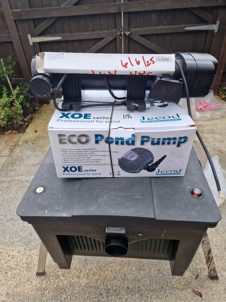 Pond filter,pump,u/v