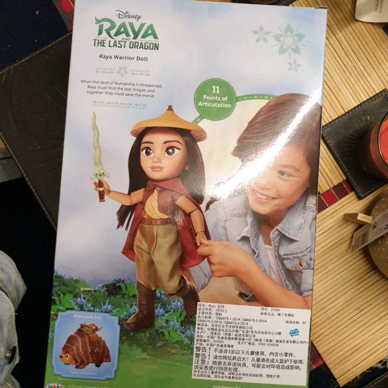 Disney raya dolls