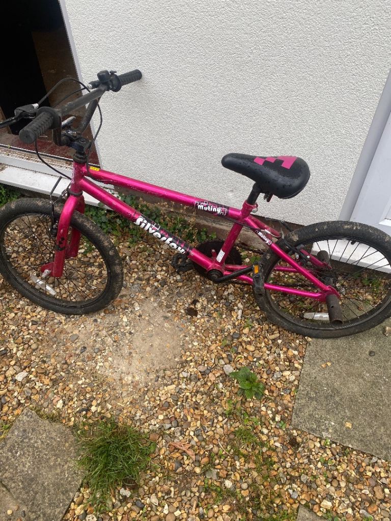 Bmx bike 20inch wheel bike.  Siverfox pink 